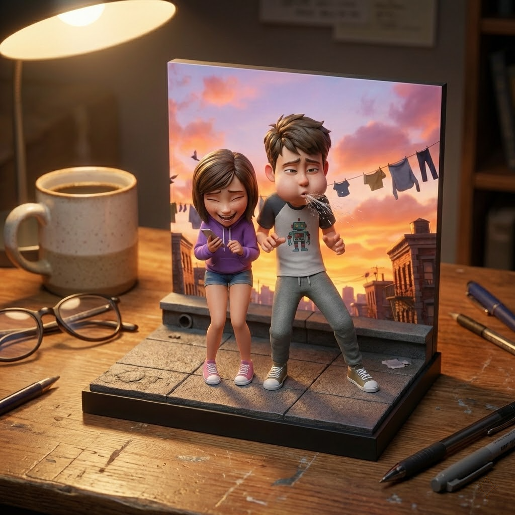 Nano Banana 3D Figurine After